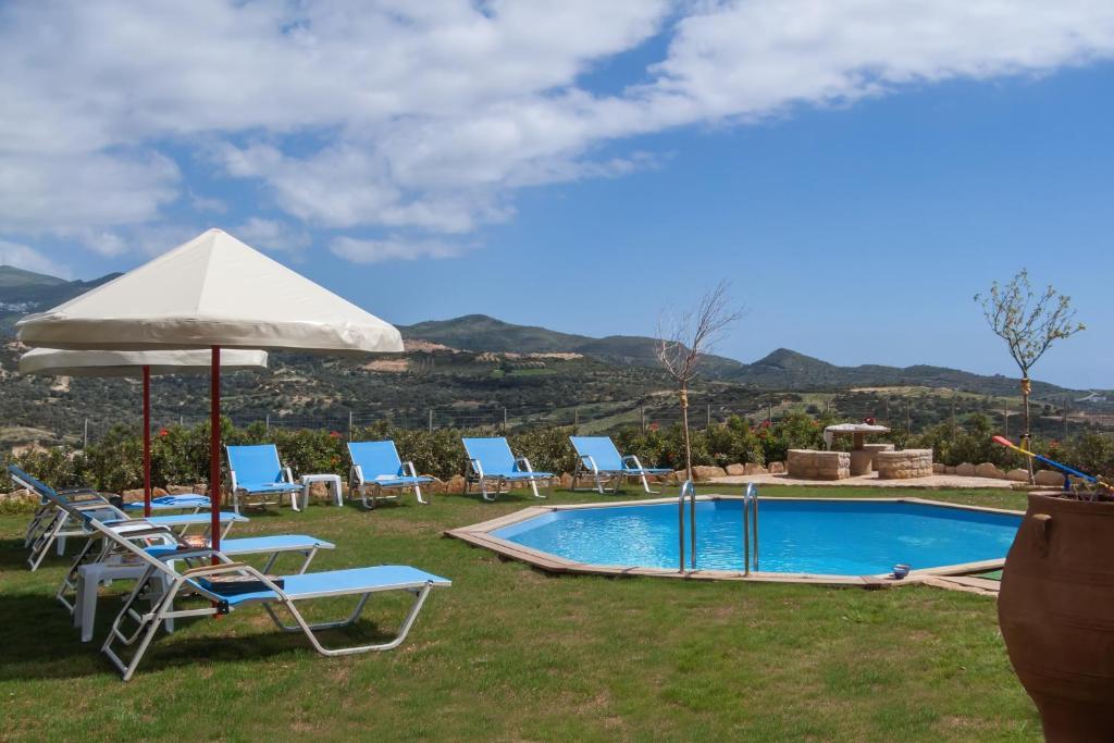 Triopetra Luxury Villas Fournou Lago Экстерьер фото