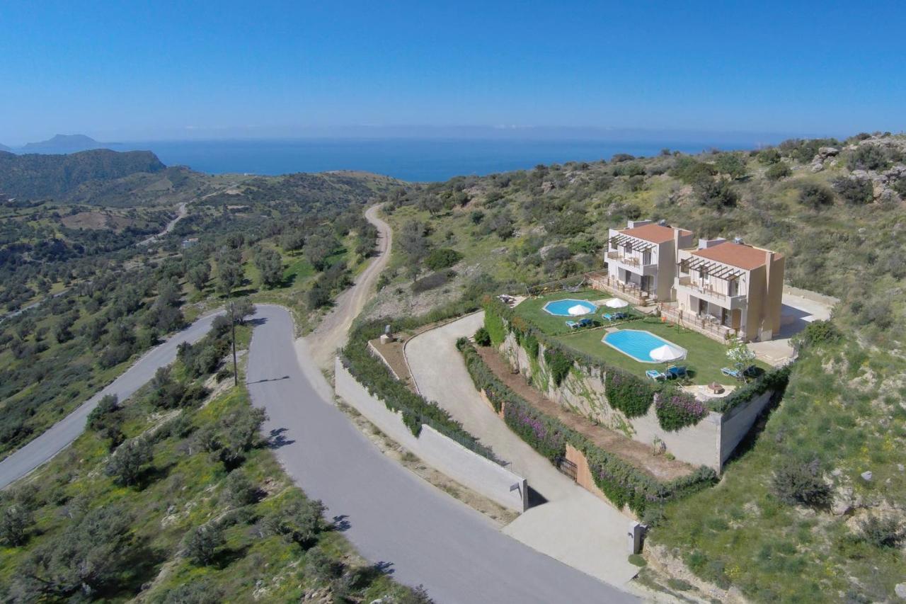 Triopetra Luxury Villas Fournou Lago Экстерьер фото