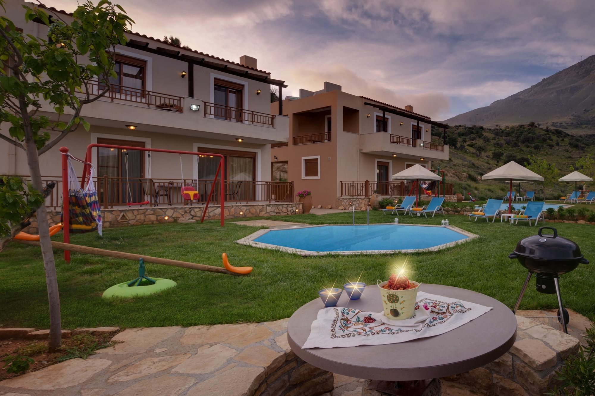 Triopetra Luxury Villas Fournou Lago Экстерьер фото